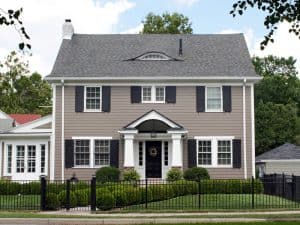 picture of a large beige home