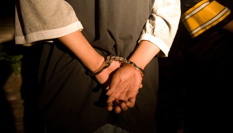 Handcuffed Person
